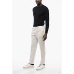 Брюки-чинос IDENTITY из льна Corneliani, White - фото 3
