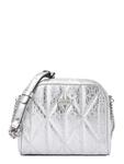 Сумка кросс-боди GUESS ALDINA CAMERA CROSSBODY, Silver - фото