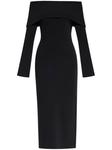 Платье макси с открытыми плечами By Malene Birger, черный - фото