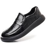 UHK Мужские черные лоферы - фото 4