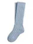 Носки в рубчик Brunello Cucinelli Kids, синий - фото