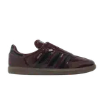 Кроссовки Samba OG 'Maroon Black Patent', красный - фото