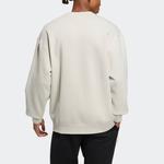 Худи adidas Letter Sweater IB2724, серый - фото 3