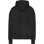 Хлопковый худи Maison Margiela, черный - фото 2