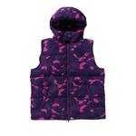Утепленный жилет BAPE Color Camo Down Vest, Purple - фото 3