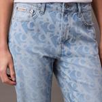 Джинсы 90-х Calvin Klein, светло-голубой - фото 8