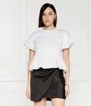 Блуза Cropped fit Liu Jo, белый - фото 3