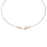 Swarovski Ожерелье Constella Rose gold с кристаллами - фото 6