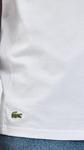 Футболка Lacoste Men's Cotton Undershirt Crew Tee 3 Pack, White - фото 6