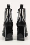 Кожаные ботинки Astra Nova Karl Lagerfeld, черный - фото 3