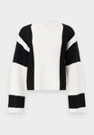 Джемпер Vero Moda VMGIGI O NECK PULLOVER , Birch/Black/Off-White - фото 5