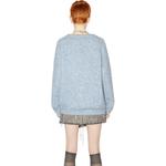 Свитер с круглым вырезом голубой Acne Studios - фото 2