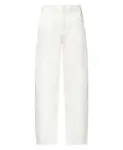 Хлопковые джинсы свободного кроя Pinko, белый - фото