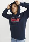 Худи Jack & Jones LOGO, Dunkelblau/Dark Blue - фото 5