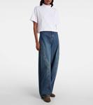 Балетки Mary Jane из замши Alaïa, Tourterelle - фото 3