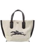 LONGCHAMP CANVAS TOP HANDLE BAGSWHITE - фото 2