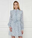Платье женское Guess Jeans Аделаида с цветочным принтом, сине-белый - фото