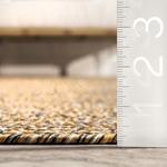 Плетеный коврик Wynn для улицы и дома Nuloom, синий, 122x183 см - фото 3