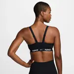 Женский топ Nike Indy Medium Support, черный/белый - фото 2