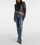 Джинсы bootcut со средней посадкой Balmain, Bleu Jean - фото 2