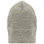 Детская шапочка шерсть/шелк - шапочка Engel, Hellgrau Melange - фото