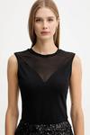 Топ Morgan, черный - фото 4