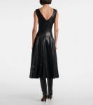 Миди-платье с панелями Norma Kamali, Black - фото 3