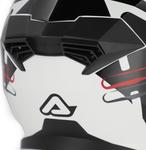 Шлем Acerbis rider graphic, White/Black - фото 4