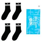 Набор из 4 пар унисекс носков Crew Disney, белый - фото 6