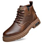 Мужские ботинки Cahhrrn X Martin Boot Men Beige Romon - фото 8