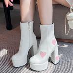 Сапоги платформы Roimaash Fashion, 257 White - фото 5