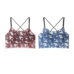 Flowers Bra Women's 1/2 Pack Lee, черный - фото 7