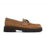 Лоферы Aldo Danrose Platform Loafer, Brown Suede - фото 3