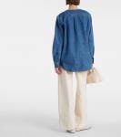 Джинсовая рубашка Toteme, Vibrant Blue - фото 3