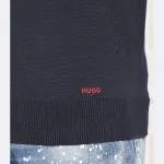 Свитер Scasius стандартного кроя Hugo, синий - фото 4