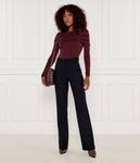 Брюки женские Pinko классические прямого кроя, черный - фото 2