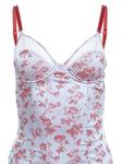 Платье мини Rose Jacquard Bebe Fleur Du Mal, синий - фото 2