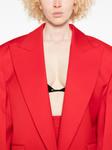 Однобортный блейзер NISSA, красный - фото 5