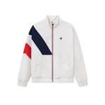 Le Coq Sportif Куртка с воротником стойка, Ivory White - фото