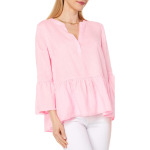 Топ Lilly Pulitzer 3/4 Sleeve Bekah Linen Top, цвет Pink Blossom - фото 3