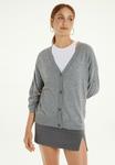 Кардиган Tezenis, цвет grey wool blend - фото 4