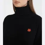 Шерстяная водолазка стандартного кроя Kenzo, черный - фото 4