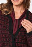 Кардиган GOLDNER длинный, бордовый - фото 4