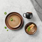 Столовый набор Novel, коричневый - фото 3