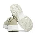 Кроссовки с добавлением кожи Tommy Hilfiger, хаки - фото 4