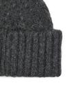 Шапка KARL LAGERFELD K/ESSENTIAL CABLE BEANIE, Dark Grey Melange/Grey - фото 5