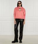 Толстовка Pinko Cropped Fit, роза - фото 2