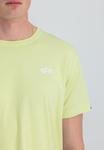 Футболка Alpha Industries SMALL LOGO, Arctic Lime/Yellow - фото 4
