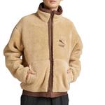 PUMA Куртка T7 мужская коричневая, Brown - фото 6