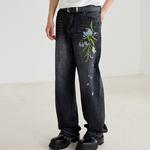 Джинсы унисекс HARSH AND CRUEL, черный - фото 8